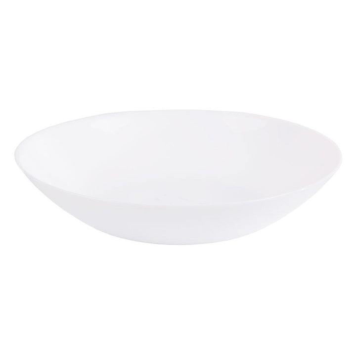 Luminarc dyb tallerken, rund, 20 cm, hvid, Arcopal Zelie