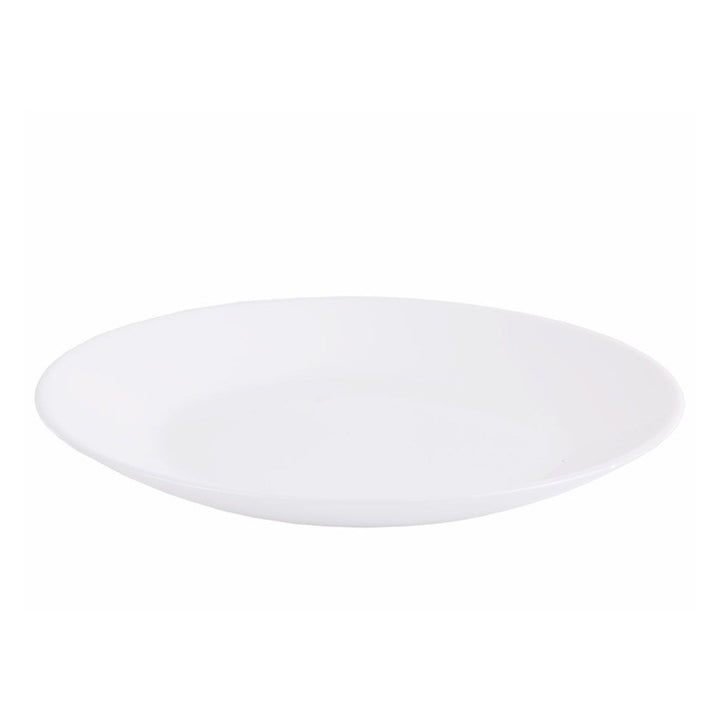 Luminarc dessertflade, rund, 18 cm, hvid, Arcopal Zelie