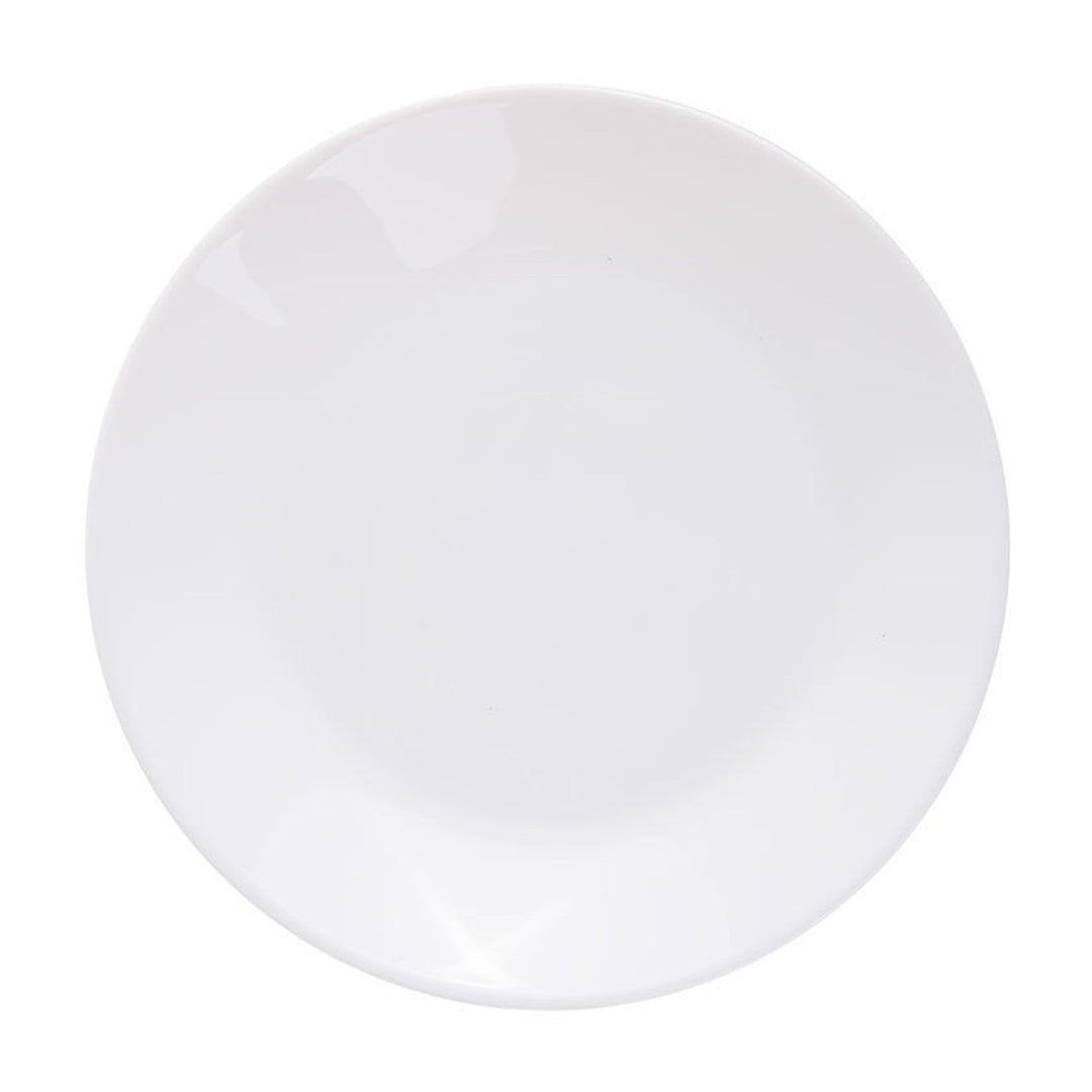 Luminarc dessertflade, rund, 18 cm, hvid, Arcopal Zelie