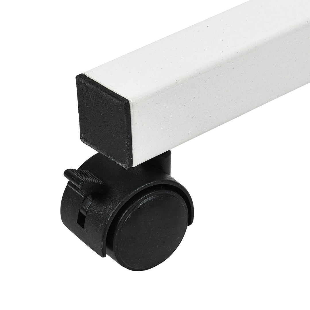 Maclean mobil skrivebord/stativ til bærbar computer, hvid, højdejustering 59-89 cm, maks. 30 kg, MC-121 W
