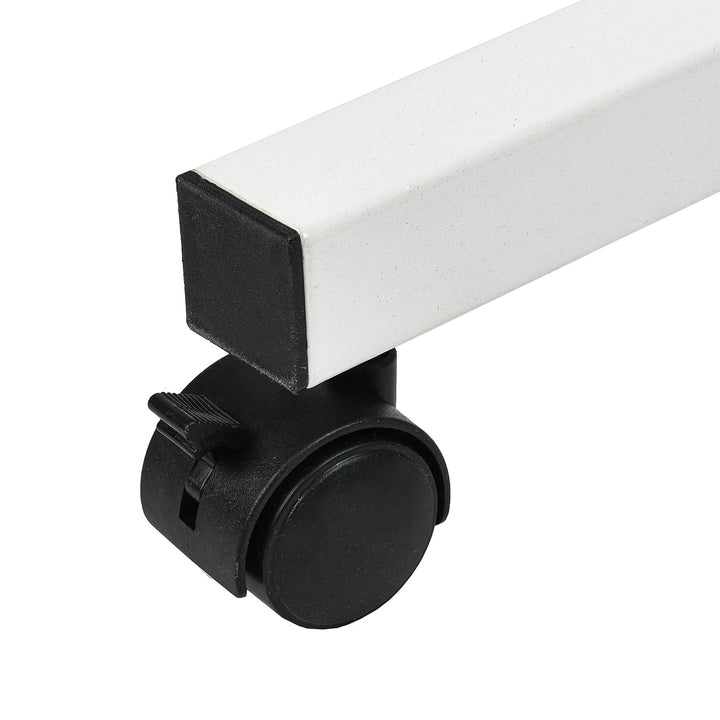 Maclean mobil skrivebord/stativ til bærbar computer, hvid, højdejustering 59-89 cm, maks. 30 kg, MC-121 W