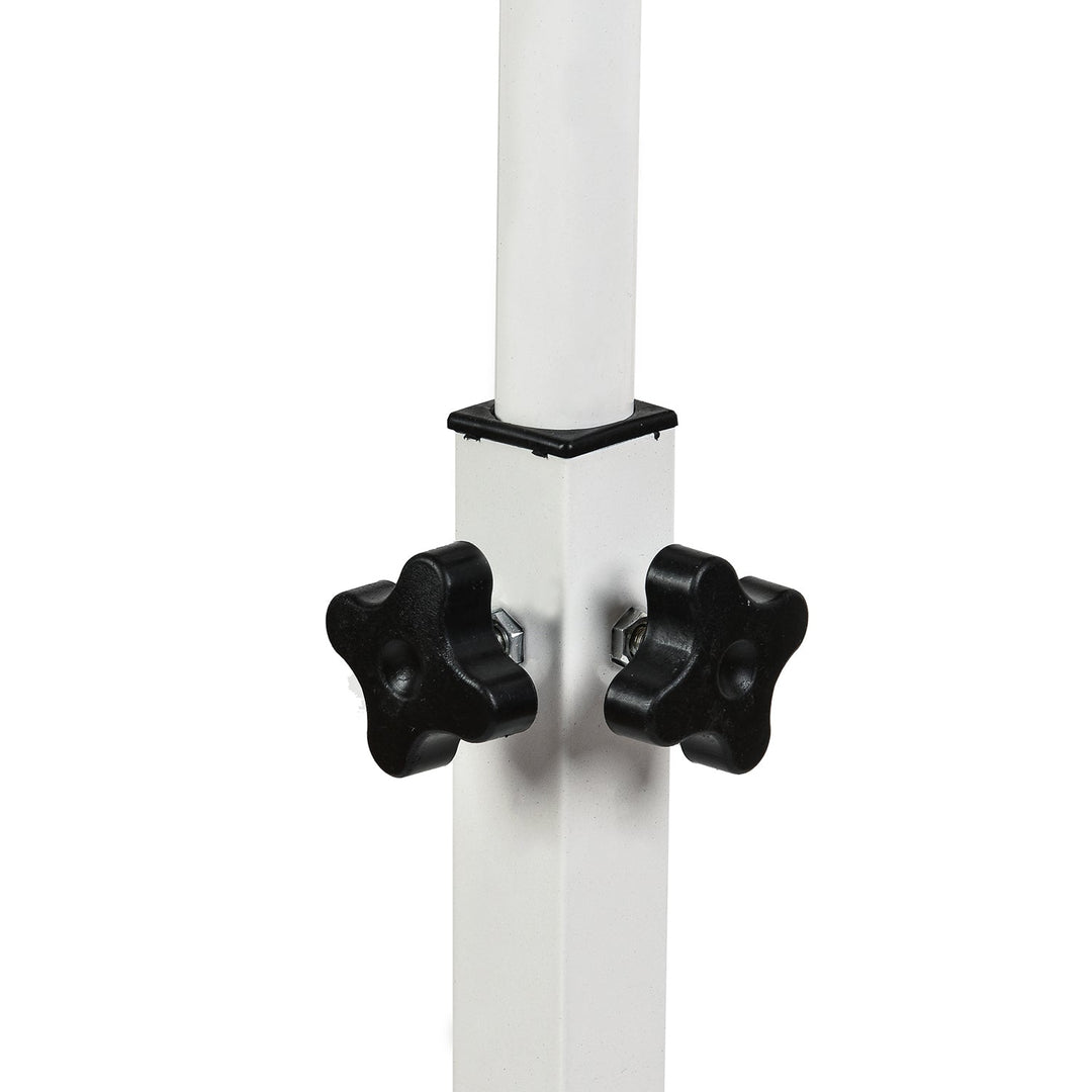 Maclean mobil skrivebord/stativ til bærbar computer, hvid, højdejustering 59-89 cm, maks. 30 kg, MC-121 W
