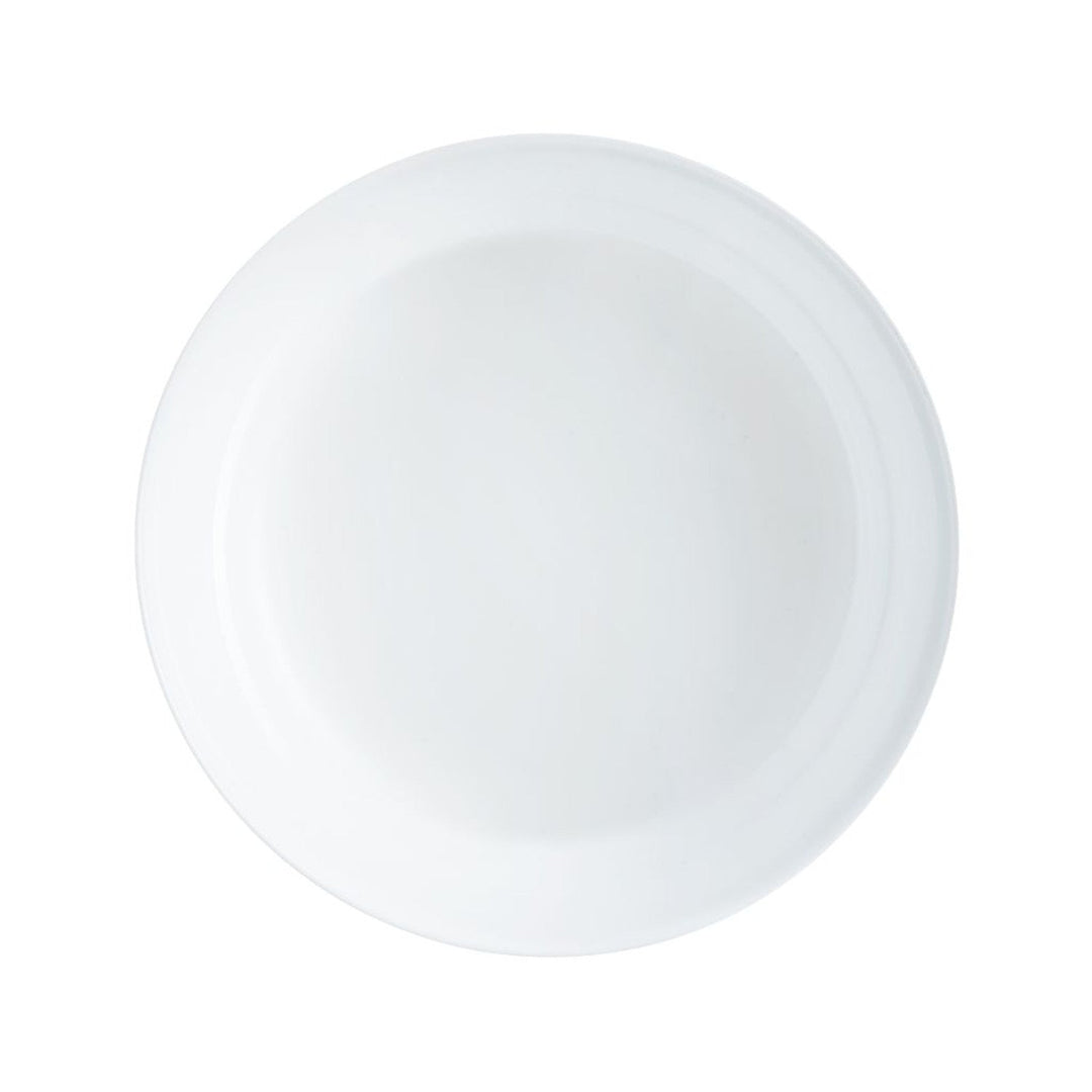 Luminarc dyb tallerken, hvid, rund, 21 cm, Diwali