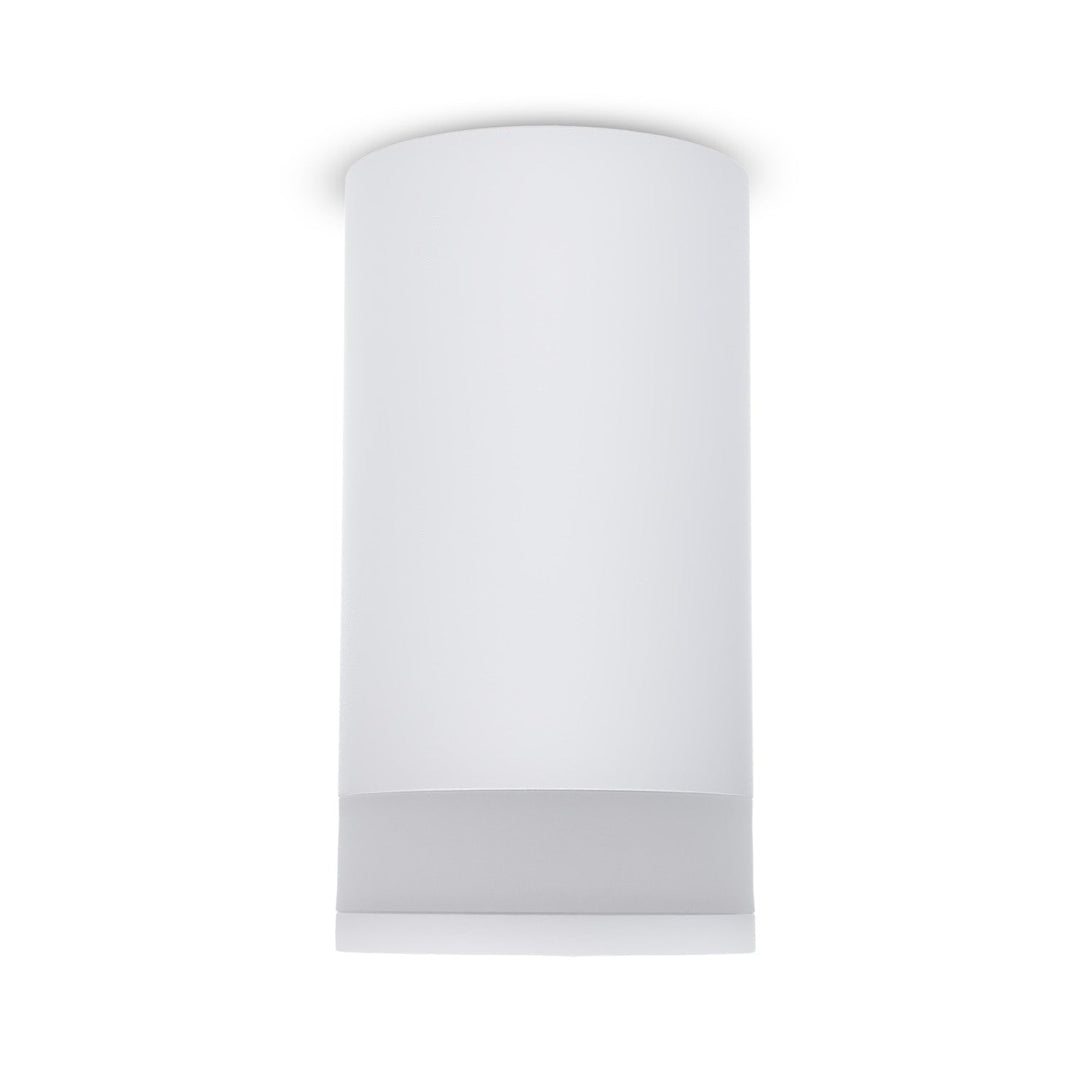 Maclean surface-mounted luminaire / tube, spot, round, aluminum, GU10, 55x130mm, color white, MCE361 W 3pcs+ LED bulb GU10 7W Maclean Energy MCE437 NW neutral white 4000K, 220-240V~, 50/60Hz 3pcs