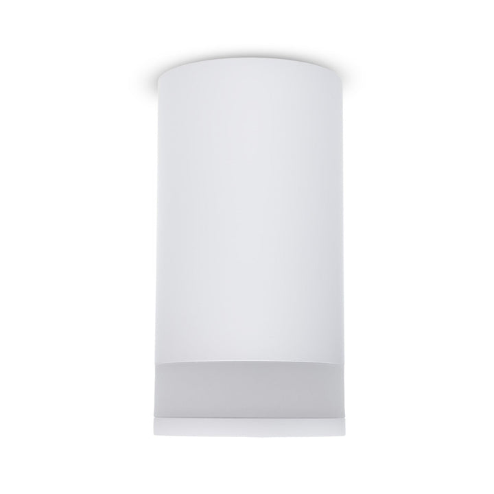 Maclean surface-mounted luminaire / tube, spot, round, aluminum, GU10, 55x130mm, color white, MCE361 W 3pcs+ LED bulb GU10 7W Maclean Energy MCE437 NW neutral white 4000K, 220-240V~, 50/60Hz 3pcs