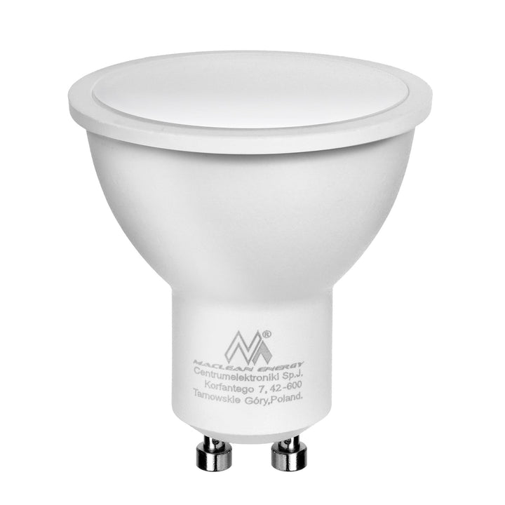 Maclean ceiling lamp, spot, movable, aluminum, 3xGU10, 55x90mm, matte black color, MCE362 B + LED bulb GU10 7W Maclean Energy MCE437 NW neutral white 4000K, 220-240V~, 50/60Hz 3pcs