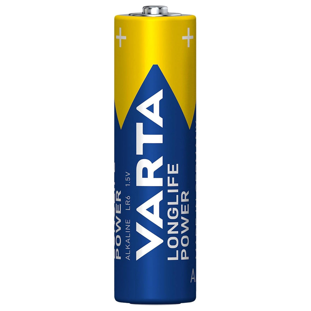 VARTA Longlife Power, 6 alkaliske AA-batterier, LR06, 1,5 V