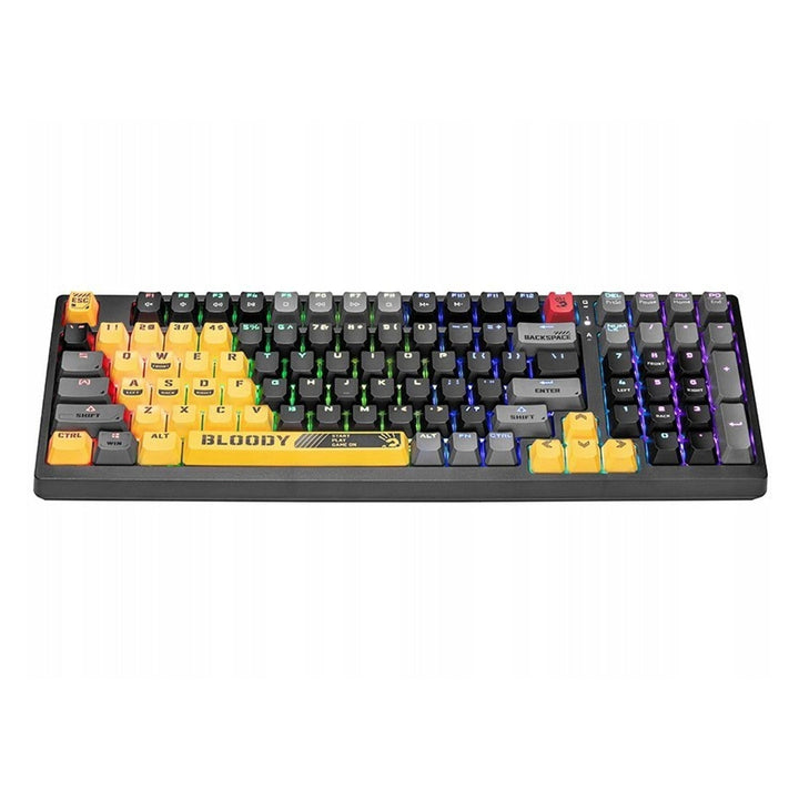 A4TECH BLOODY S98 USB Sports Lime mekanisk tastatur (BLMS Red Plus Switches)