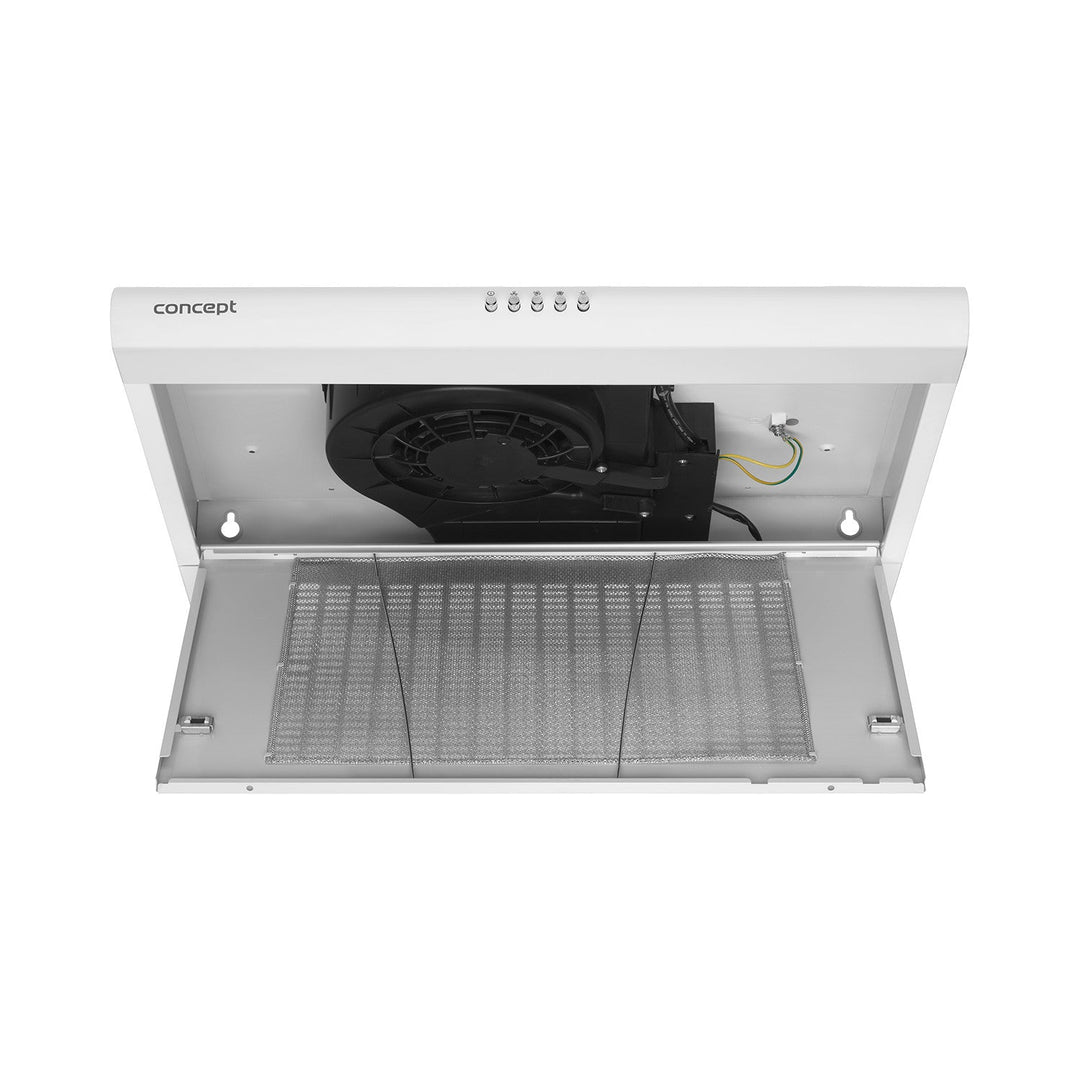 Underskabsemhætte 60 cm Concept OPP1360wh hvid