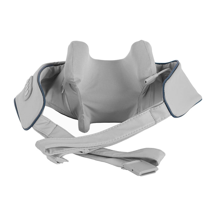 Skulder- og nakkemassager. Shiatsu, 5D-håndimitation, 6 massageknopper, 3 programmer, 3 hastigheder, trådløs, USB-C-opladningsport NECK & SHOULDERS MASSAGER