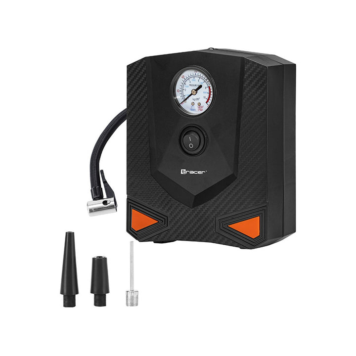 Tracer kompressor til bil, motorcykel, cykel, bold, 120 W, 8 bar, RES-03ML