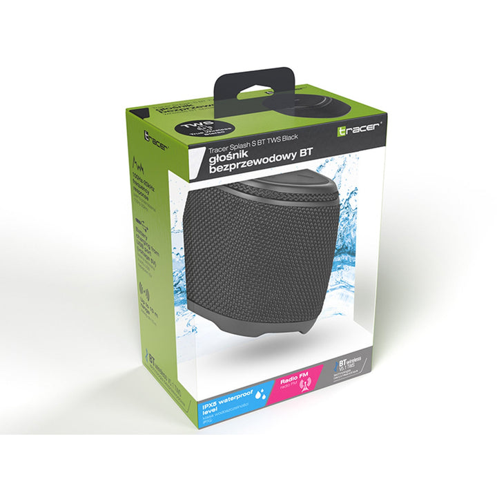 TRACER trådløs højttaler, Bluetooth 5.1, TWS-teknologi, 5 W, Splash S