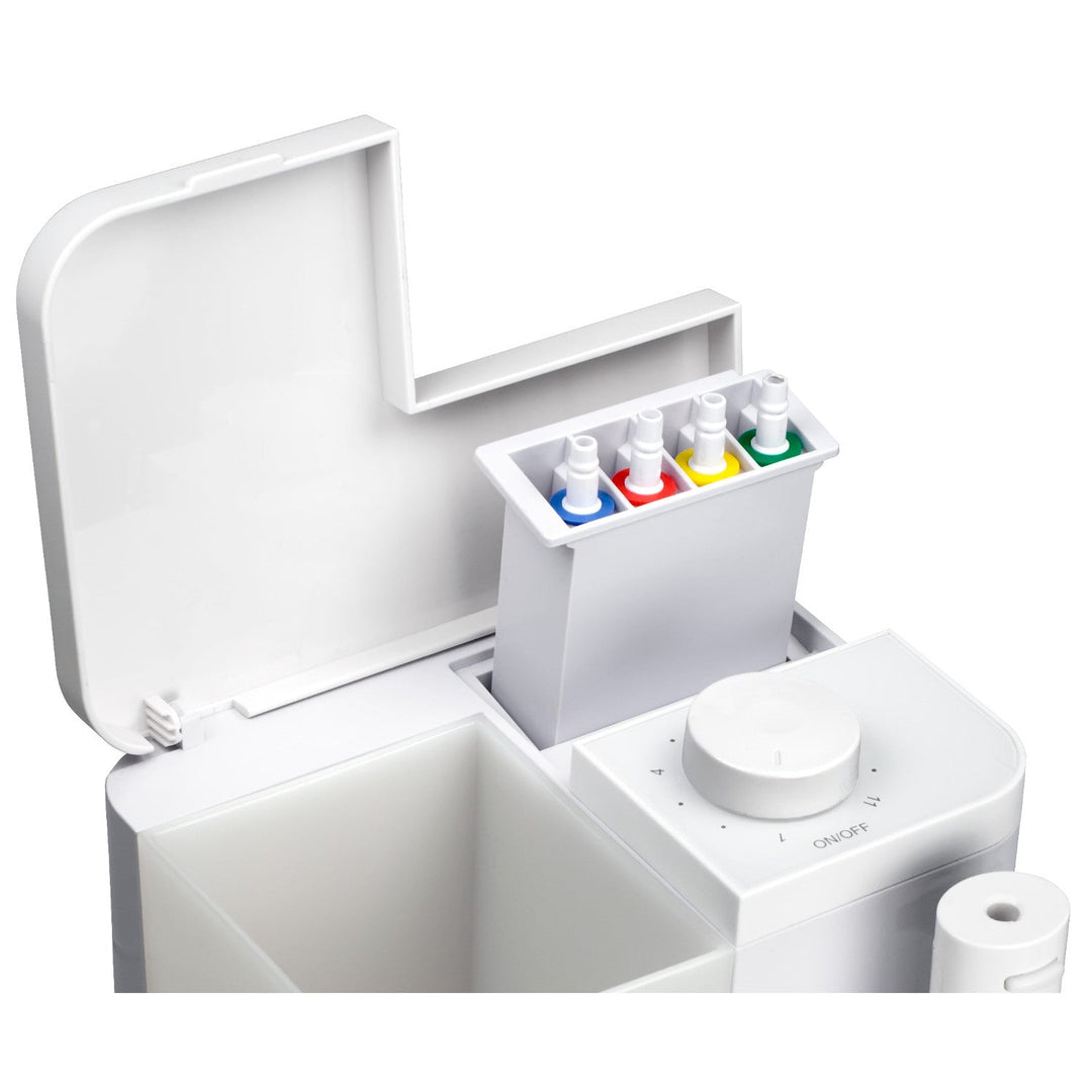 Aquajet mundskylleapparat, elektronisk styring, 500 ml beholder, 4 mundstykker, LD-A9