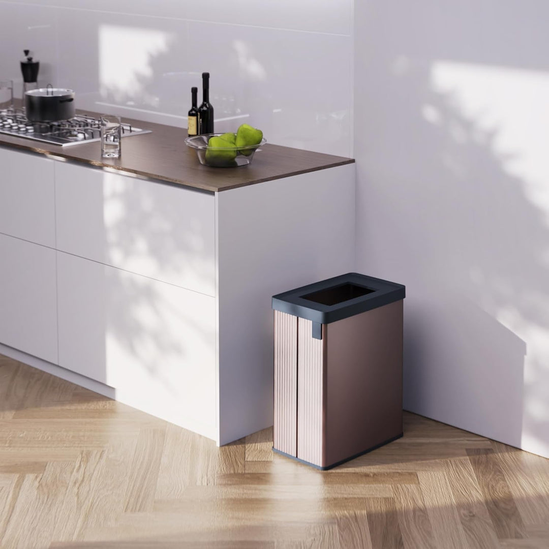 Curver affaldsspand, til affaldssortering, lyserød, kapacitet 54 l, Verto