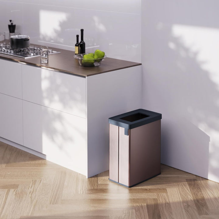 Curver affaldsspand, til affaldssortering, lyserød, kapacitet 54 l, Verto