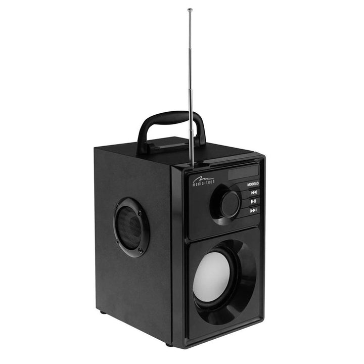 Media-Tech trådløs højttaler, Bluetooth 5.1, FM-radio, AUX, RMS 15W, MT3179