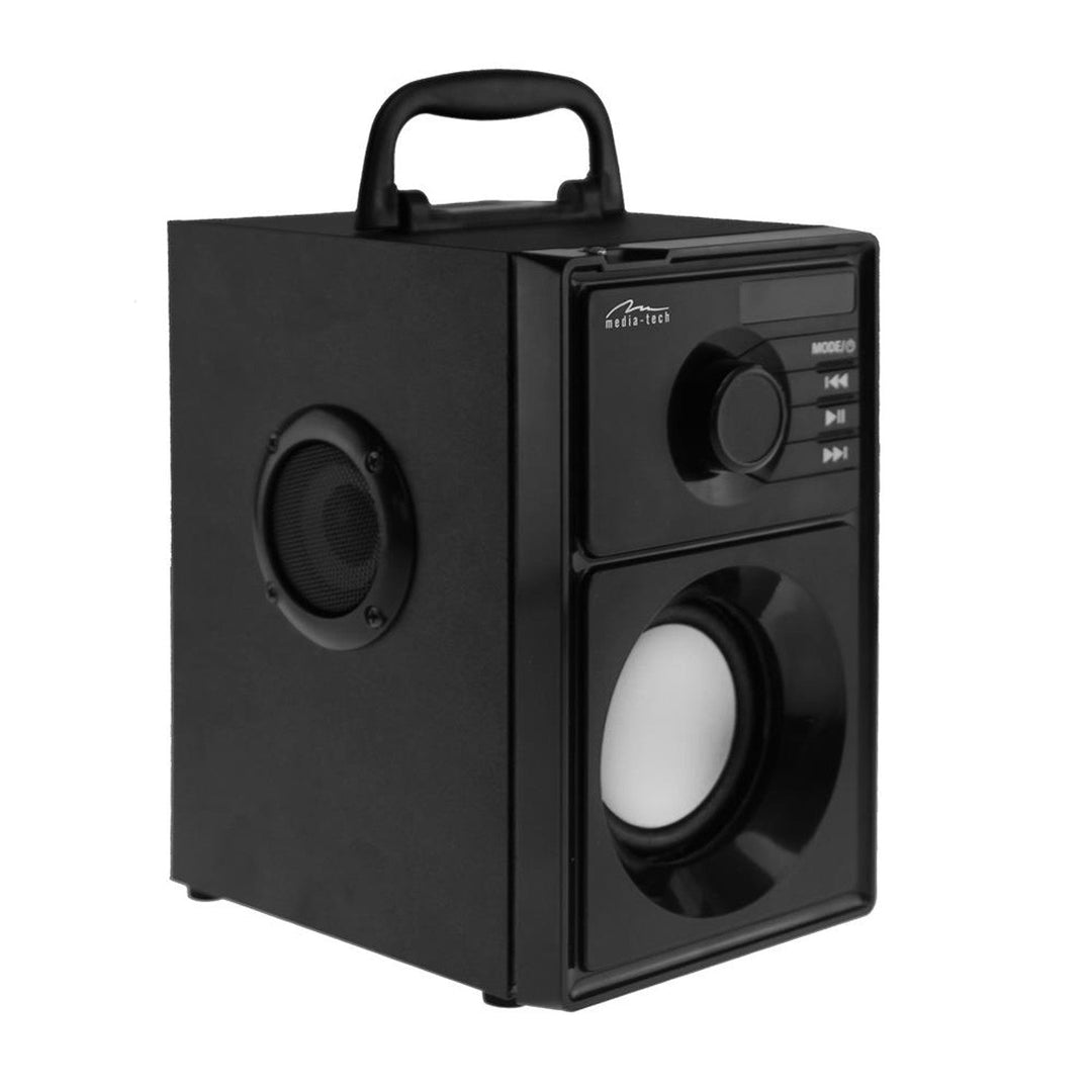 Media-Tech trådløs højttaler, Bluetooth 5.1, FM-radio, AUX, RMS 15W, MT3179