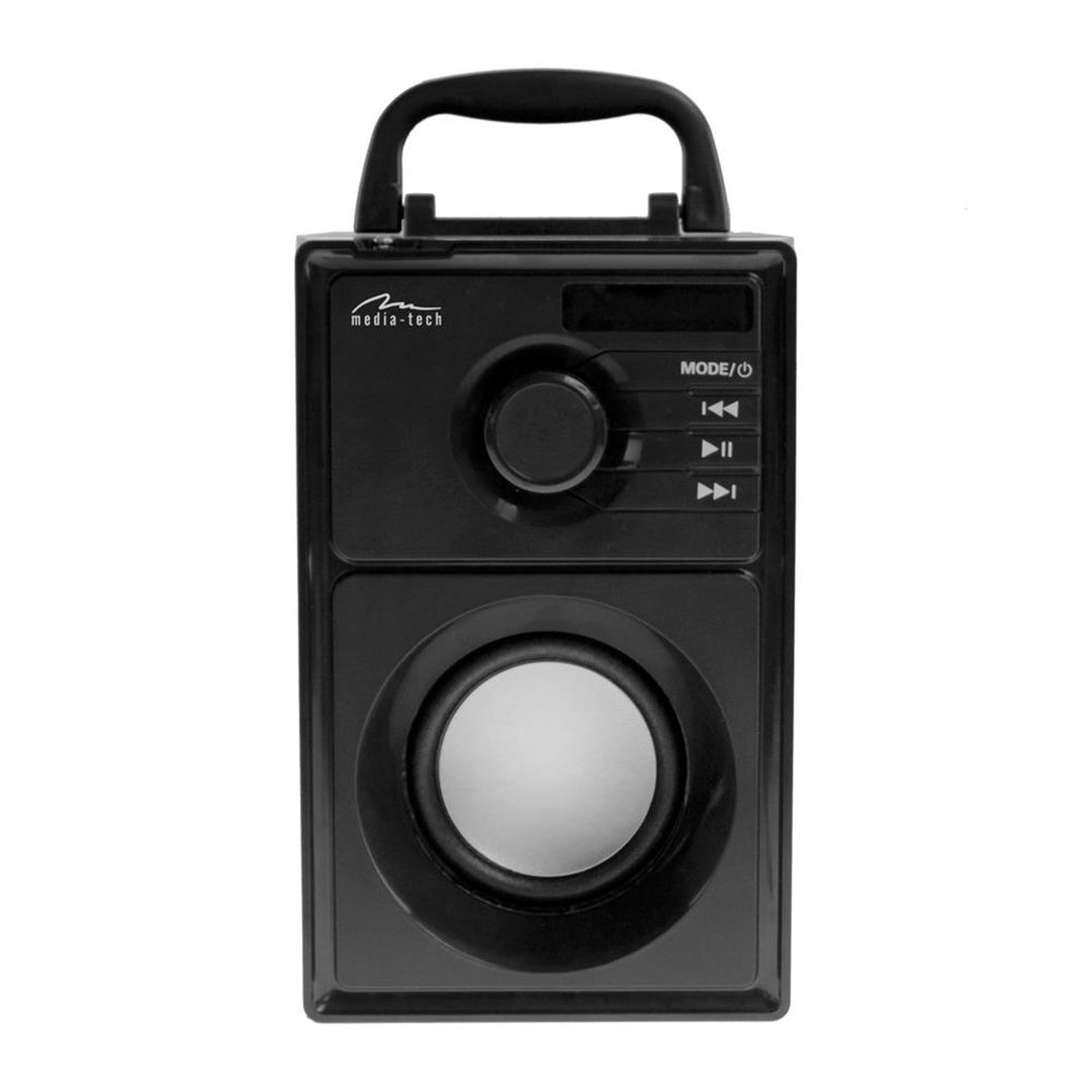 Media-Tech trådløs højttaler, Bluetooth 5.1, FM-radio, AUX, RMS 15W, MT3179