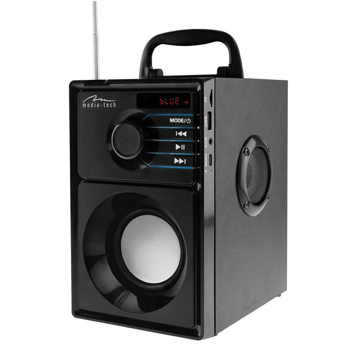 Media-Tech trådløs højttaler, Bluetooth 5.1, FM-radio, AUX, RMS 15W, MT3179