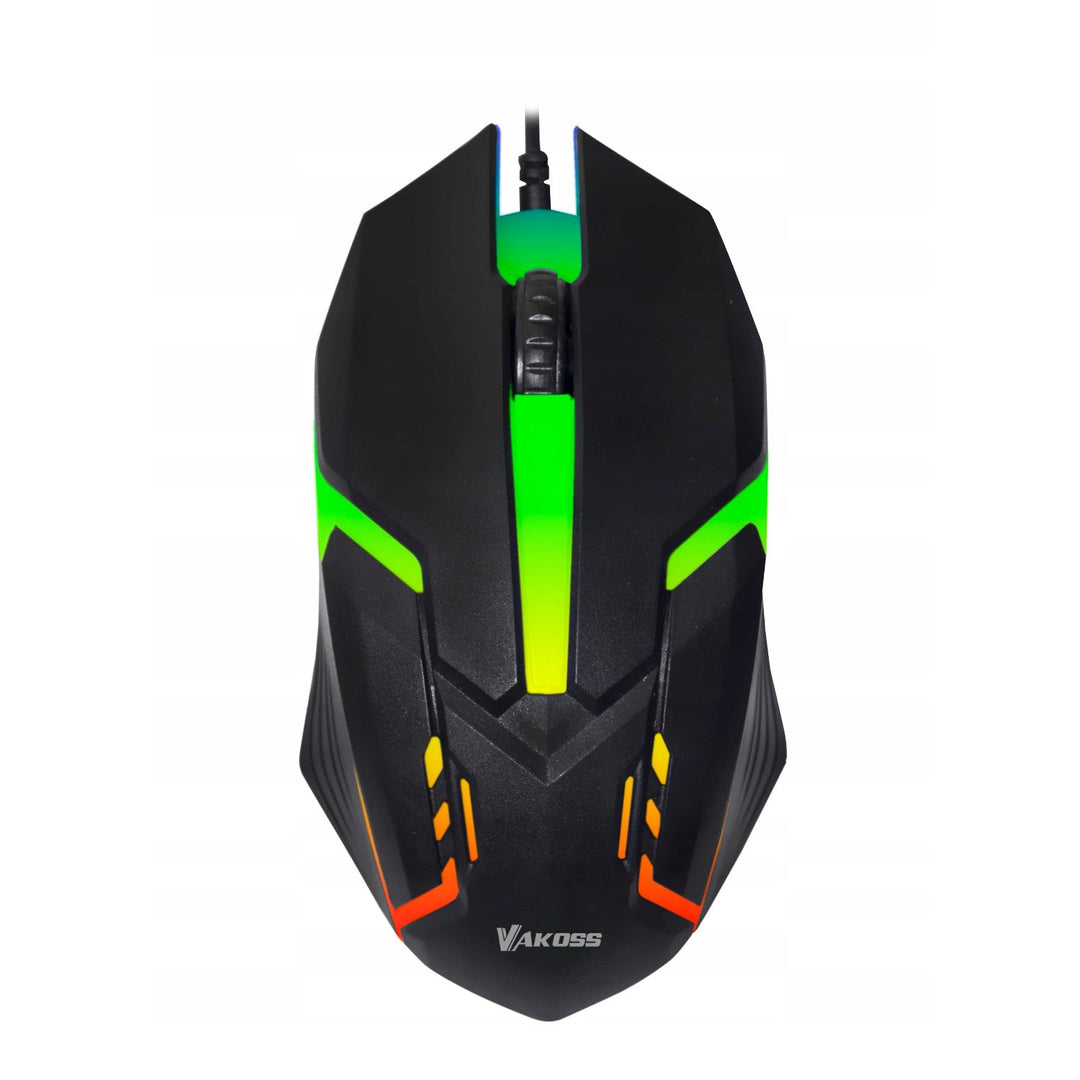 Vakoss gamingmus, RGB-belysning, 1000 dpi, TM-5133K