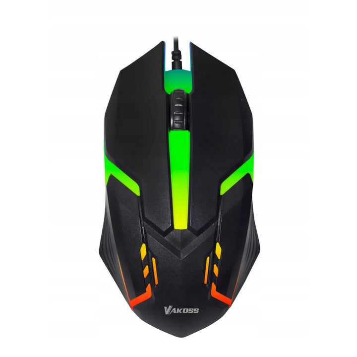 Vakoss gamingmus, RGB-belysning, 1000 dpi, TM-5133K