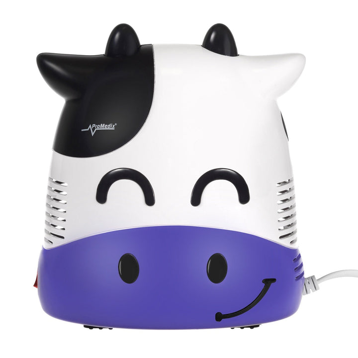 Promedix inhalator til børn, karamel, nebulisator-sæt, masker, filtre, PR-810 + berøringsfri infrarød lægetermometer Promedix PR-960