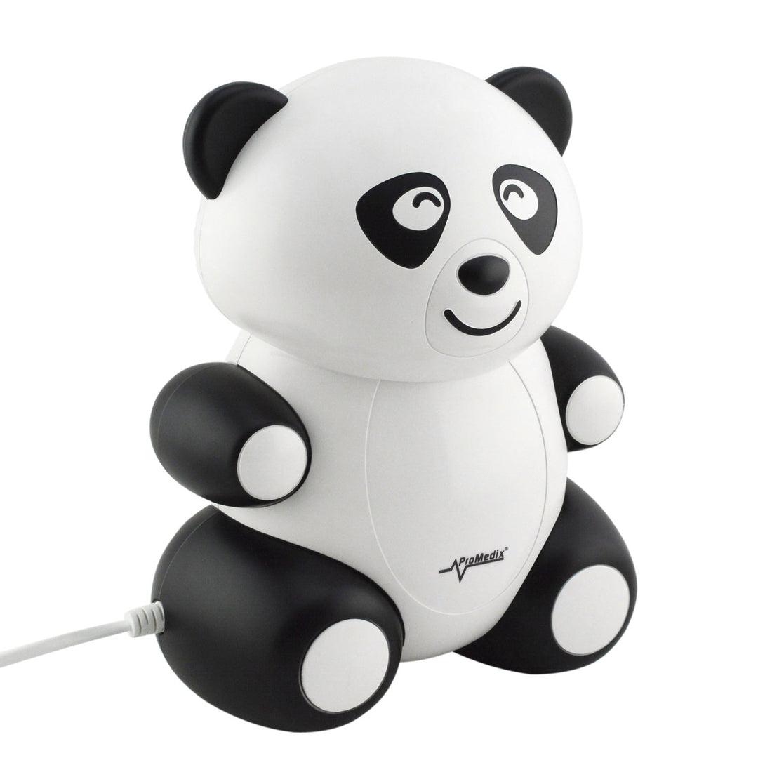 Inhalator til børn Promedix PR-812 panda, sæt med forstøver, masker, filtre + sut Promedix PR-815