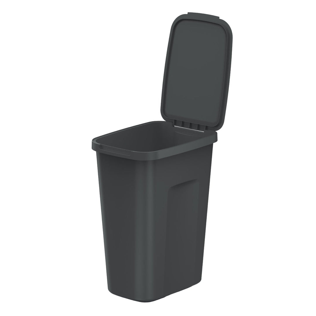 Keden affaldsspand, kapacitet 35 liter, sort, COMPACTA Q PLUS