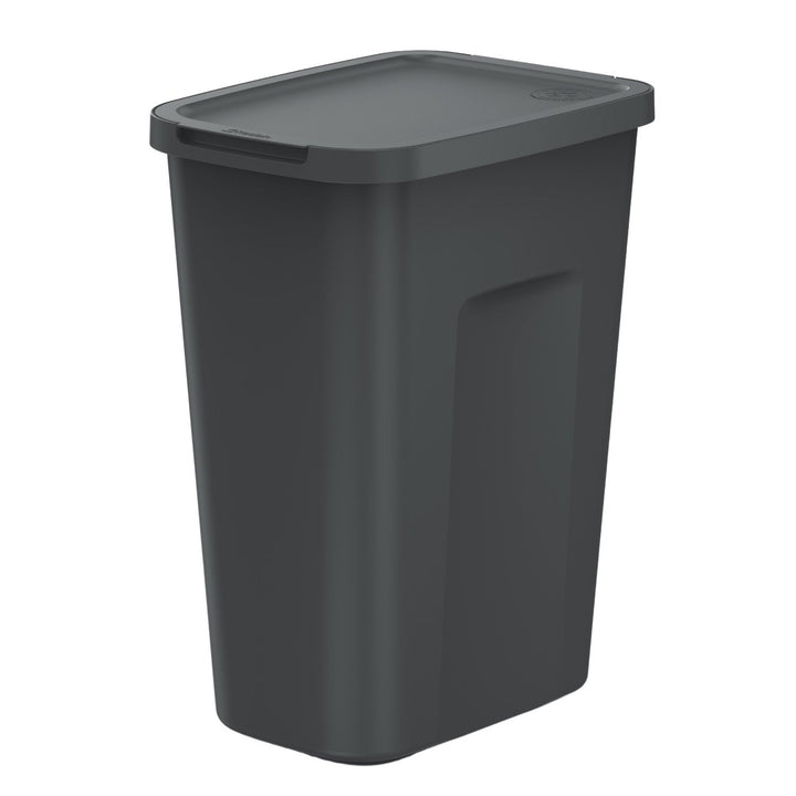 Keden affaldsspand, kapacitet 35 liter, sort, COMPACTA Q PLUS