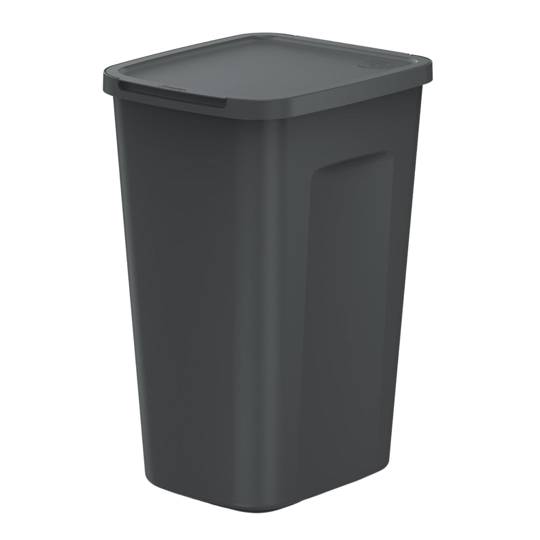 Keden affaldsspand, kapacitet 50 liter, sort, COMPACTA Q PLUS