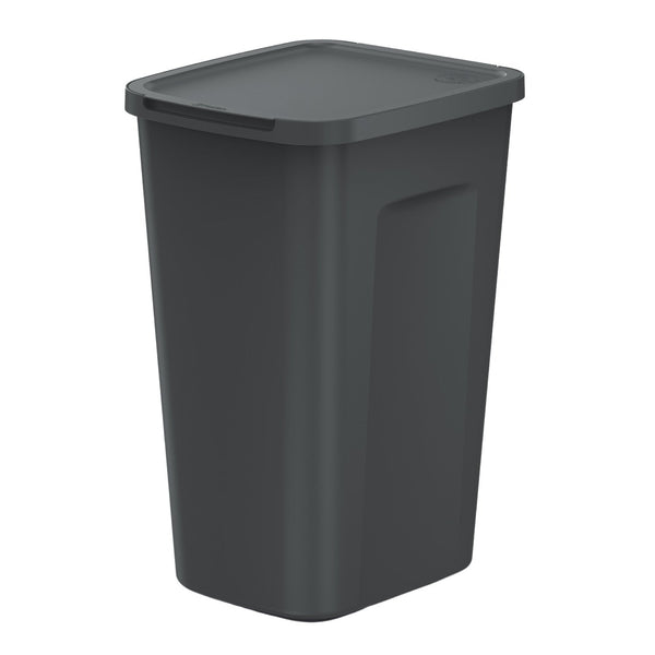 Keden affaldsspand, kapacitet 50 liter, sort, COMPACTA Q PLUS