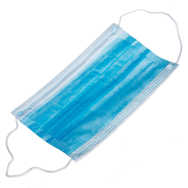 Fingermåler til puls og ilt Promedix PR-870 1,5” HD LED + 2x medicinske masker CE EN 14683:2019 - sæt - farve blå 10 stk. Promedix PR-280 BFE>98%