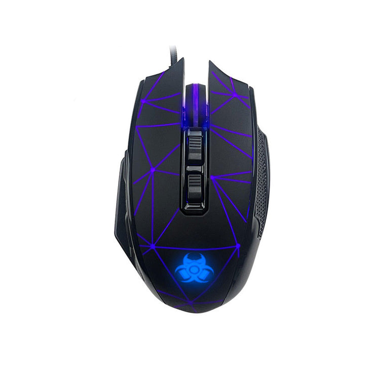 Tracer gamingmus, RGB-belysning, 7200 DPI, Space