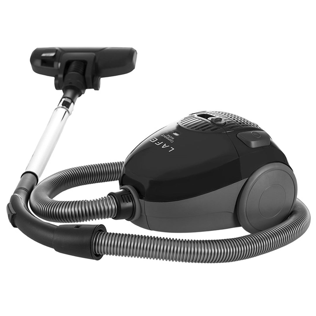 Lafe støvsuger med pose, tredobbelt filtreringssystem, 800 W, sort, Compact S