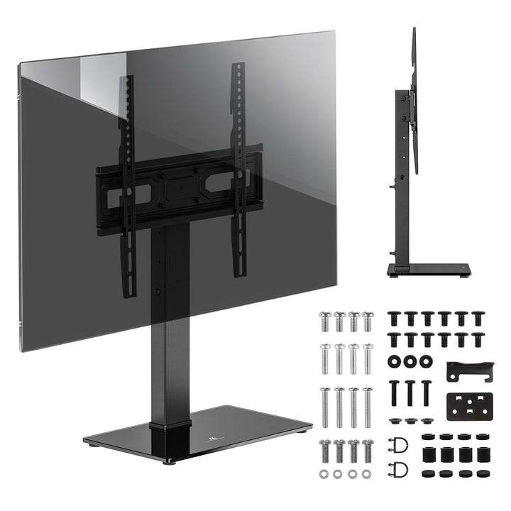 Universal TV-stativ Maclean, til TV-skab, fod, maks. 40 kg, maks. VESA 400x400, højde- og vinkeljustering, til TV 32-65", MC-1240