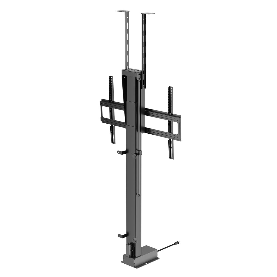 Elektrisk loft- og gulvbeslag, udtrækkeligt Maclean, 43''-88'', VESA 600x400, maks. 60 kg, 100-240 V AC, 50/60 Hz; MC-125