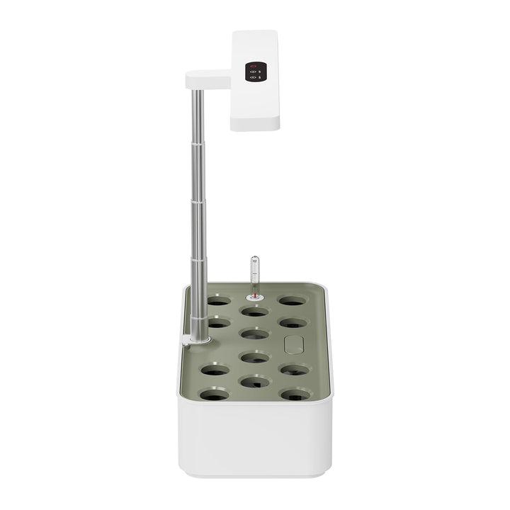 GreenBlue intelligent system til indendørs dyrkning af planter, SMART-plantekrukke, kapacitet 4 l, til 12 planter, fuldspektrum LED-dioder, GB133