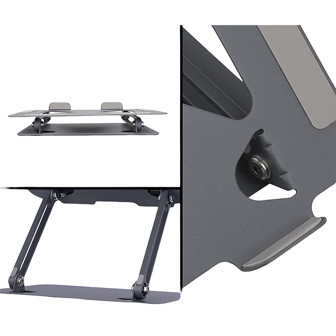 Justerbar, ergonomisk holder til bærbare computere på 10-17 tommer LAPTOP STAND Media-Tech MT2661