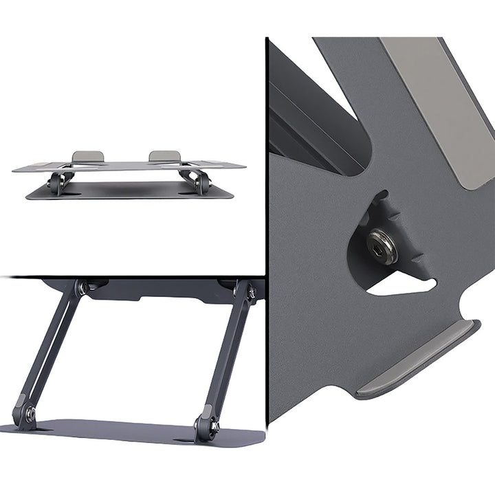 Justerbar, ergonomisk holder til bærbare computere på 10-17 tommer LAPTOP STAND Media-Tech MT2661