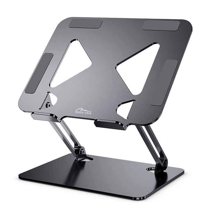 Justerbar, ergonomisk holder til bærbare computere på 10-17 tommer LAPTOP STAND Media-Tech MT2661