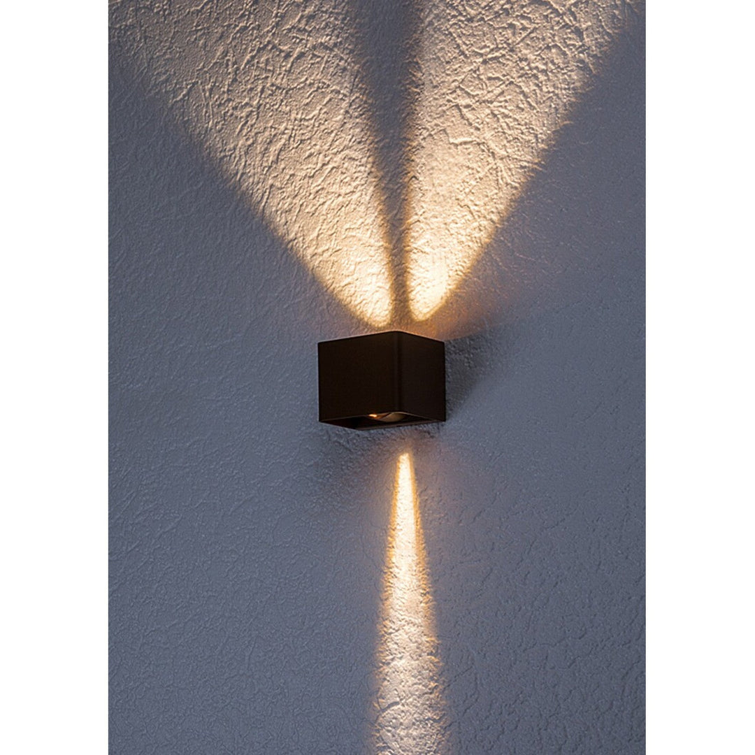 Udendørs væglampe Rabalux Hallstatt 10W IP54 brun