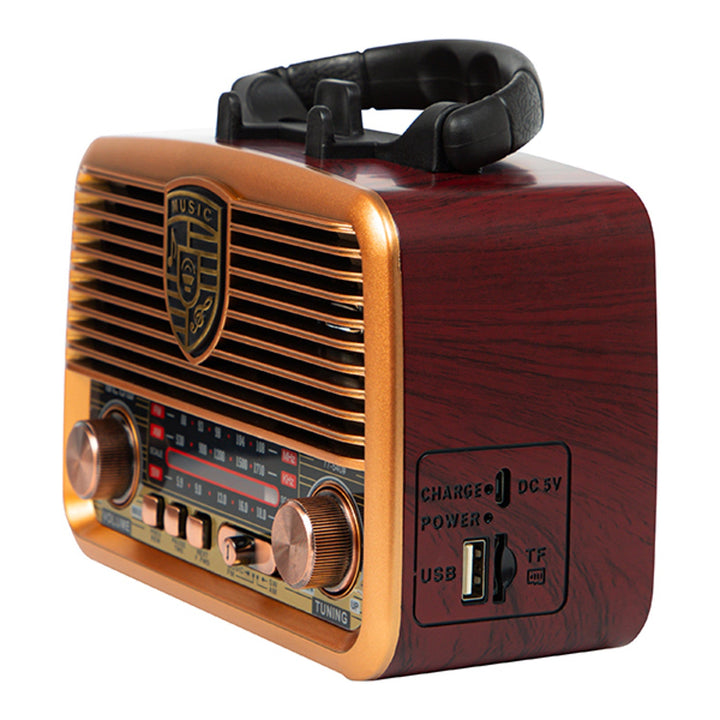Bærbar analog AM/FM BT BLOW RA10 solcelledrevet radio