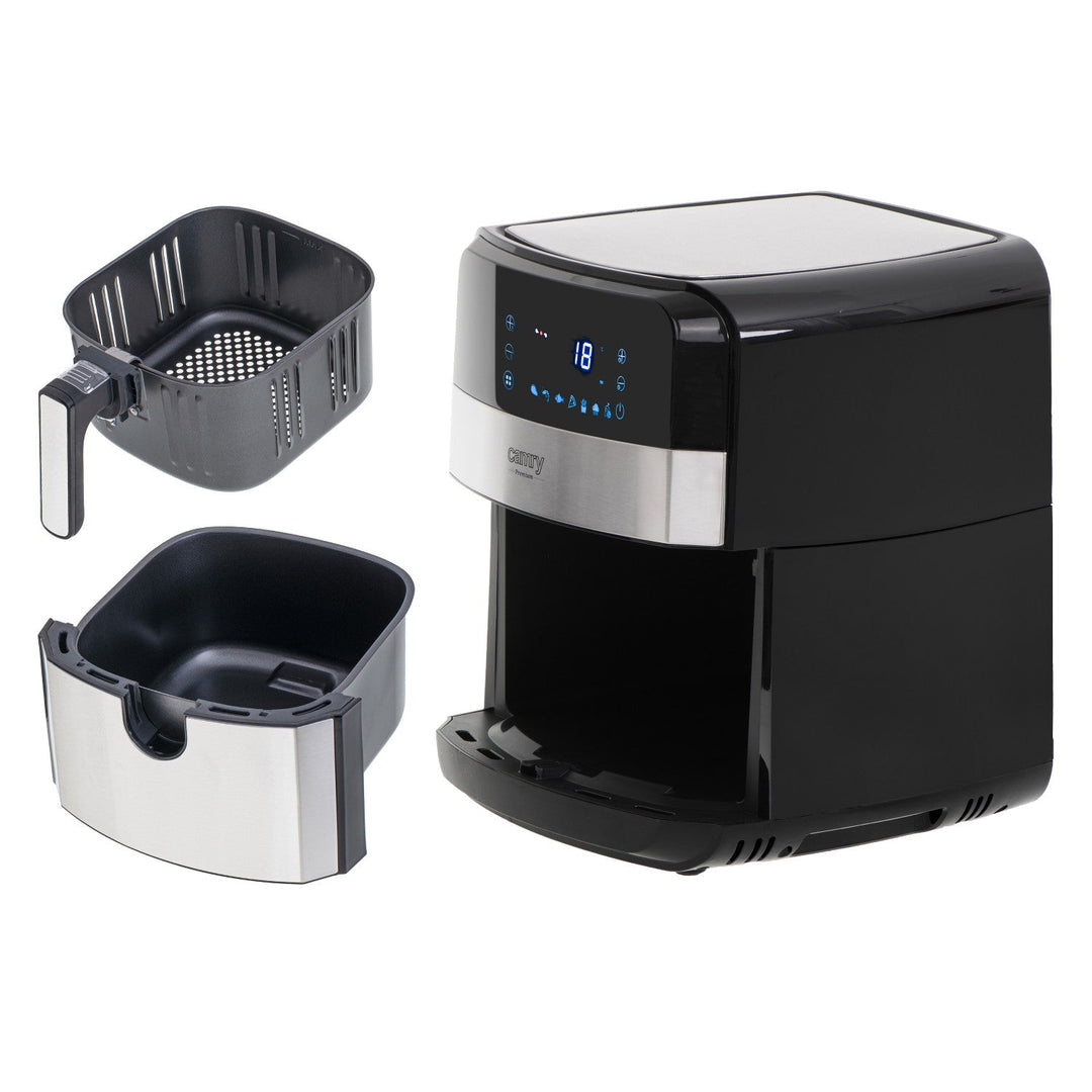 Frituregryde uden fedt, 9 programmer, 5,0 L, Airfryer, Camry CR 6311