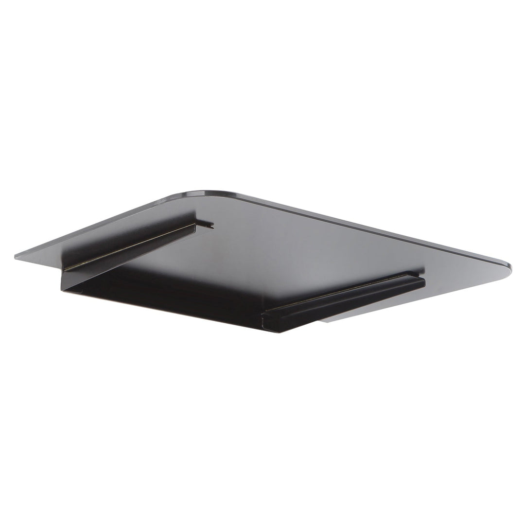 Maclean DVD-hylde, maks. 10 kg, glas, MC-738, 2 stk.