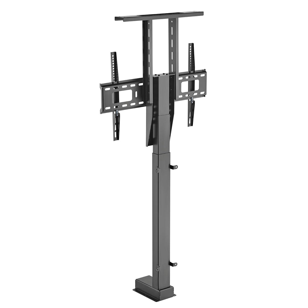 Elektrisk udtrækkelig holder til Maclean-tv, TUYA, 37''-80'', VESA 600x400, maks. 60 kg, MC-866T + KABEL HDMI 2.0 4K 3D UHD 1,8 m KOBBER 48 bit