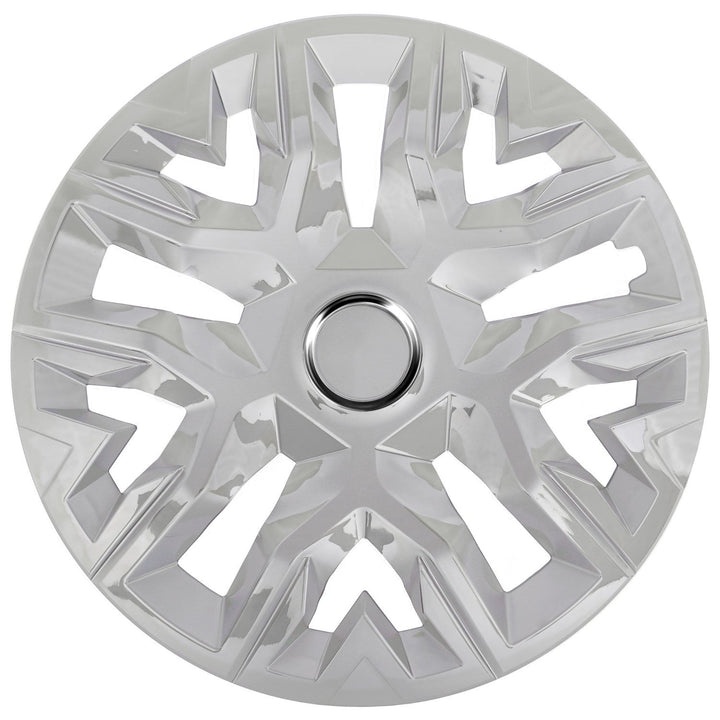 Universal hjulkapsler 16'' NRM Perfecto sølvlakkeret 4 stk.