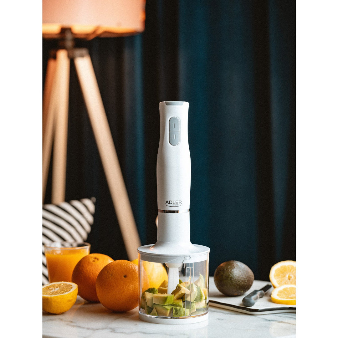 Adler håndblender, 2 hastigheder, hvid, 800 W, AD 4620