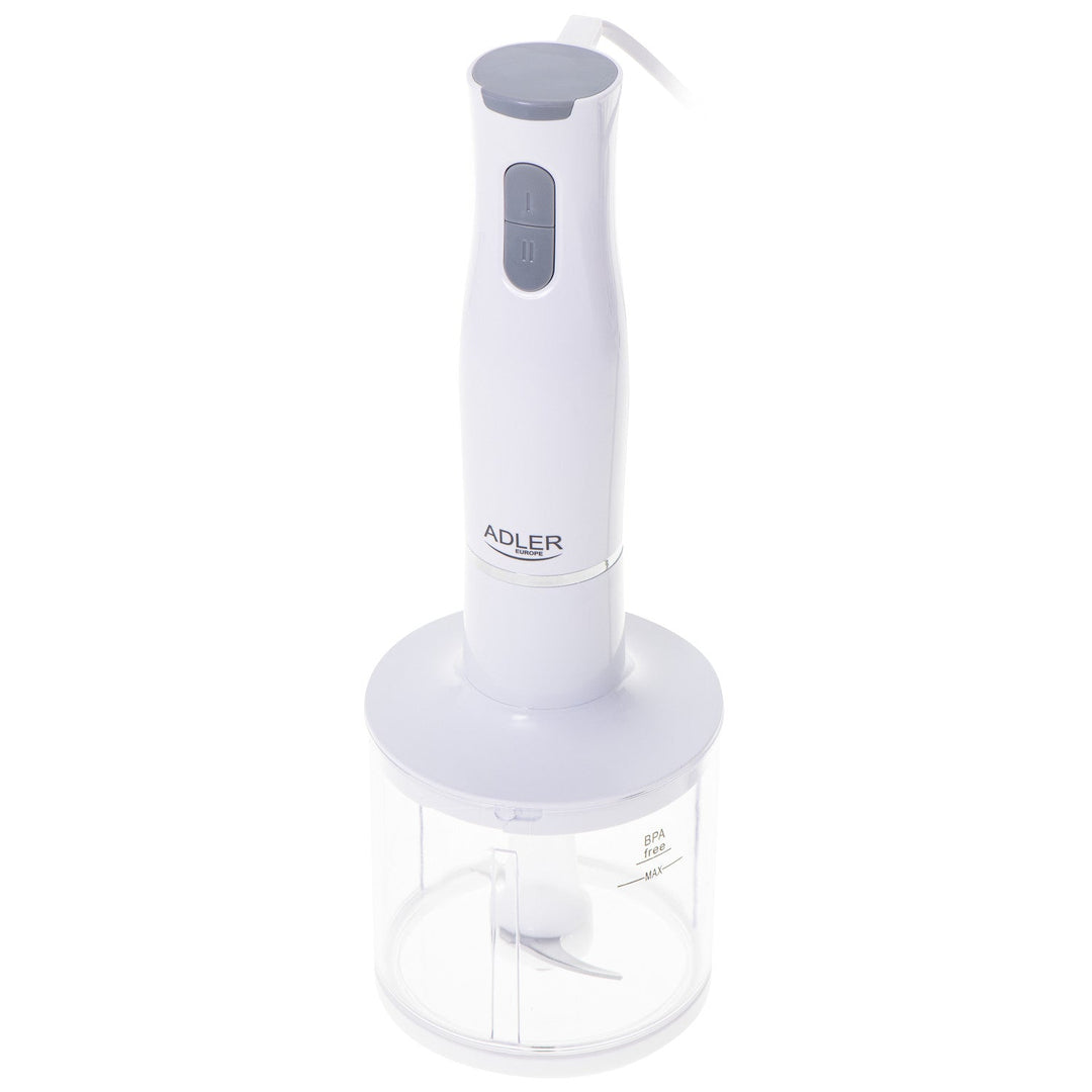 Adler håndblender, 2 hastigheder, hvid, 800 W, AD 4620