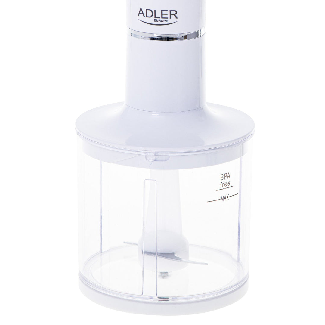 Adler håndblender, 2 hastigheder, hvid, 800 W, AD 4620
