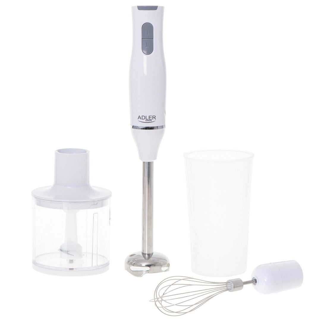 Adler håndblender, 2 hastigheder, hvid, 800 W, AD 4620